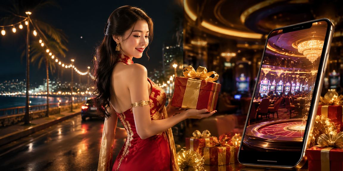 Người dùng truy cập casino di động trên bãi biển Phan Thiết với giao diện bảo mật